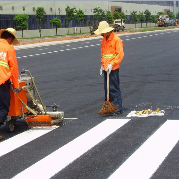 朝阳朝阳道路斑马线施工,斑马线划线,道路斑马线